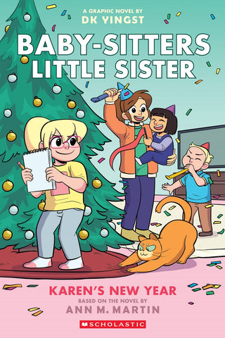 Cover of Karen's New Year: A Graphic Novel (Baby-sitters Little Sister #13)