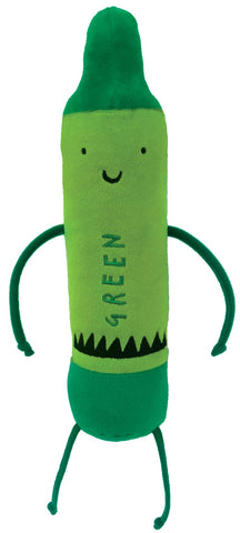THE DAY THE CRAYONS QUIT GREEN Plush: 12" (#1831)