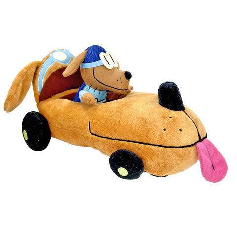 DOG MAN'S DOGMOBILE PLUSH: 10"