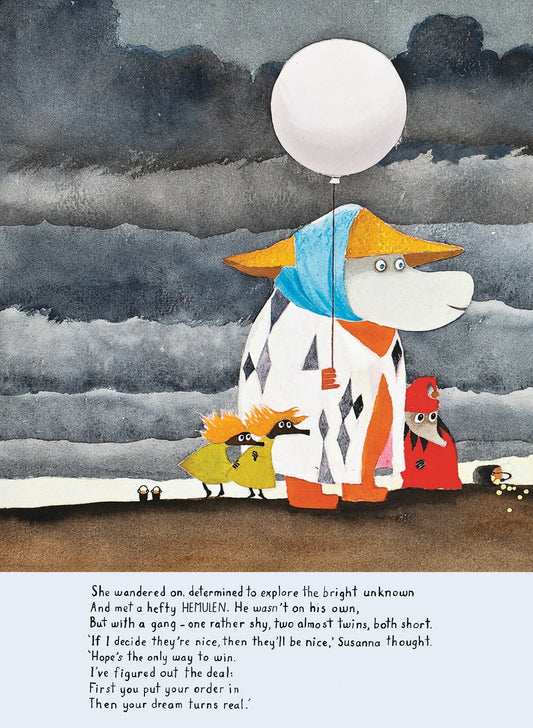 Interior of The Dangerous Journey: A Tale of Moomin Valley