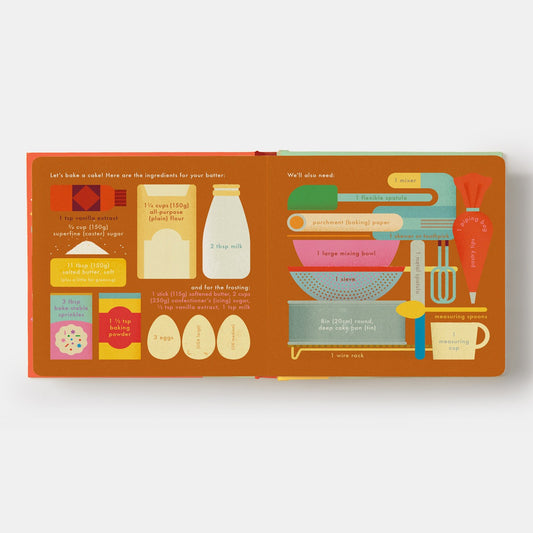 Cake!:  An Interactive Recipe Book