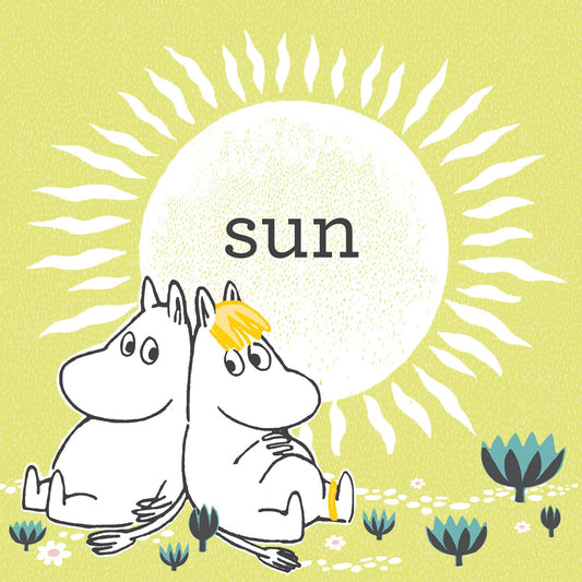 Interior of Moomin Words Tummy Time