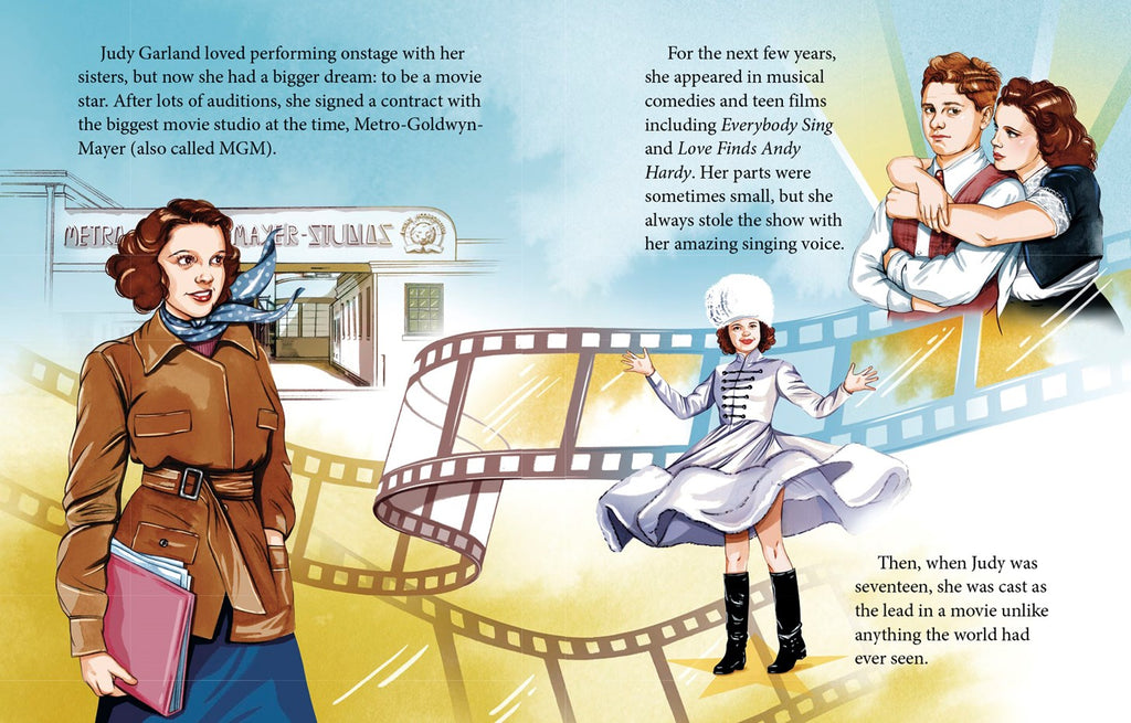Judy Garland & Liza Minnelli: A Little Golden Book Biography