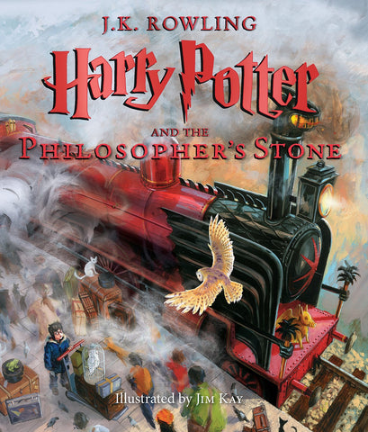 Cover of Harry Potter and the Philosopher's Stone: The Illustrated Edition