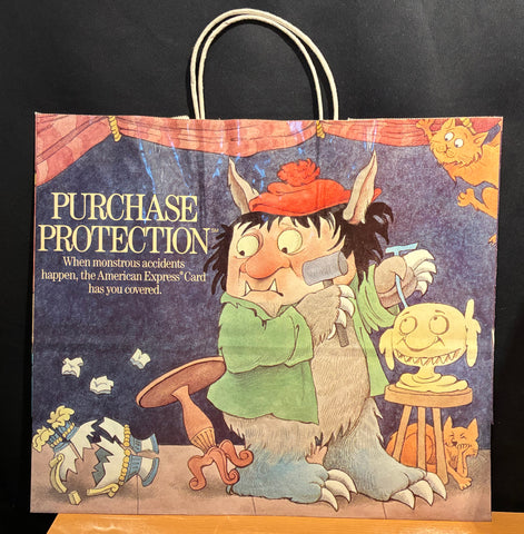 Maurice Sendak American Express Holiday Shopping Bag