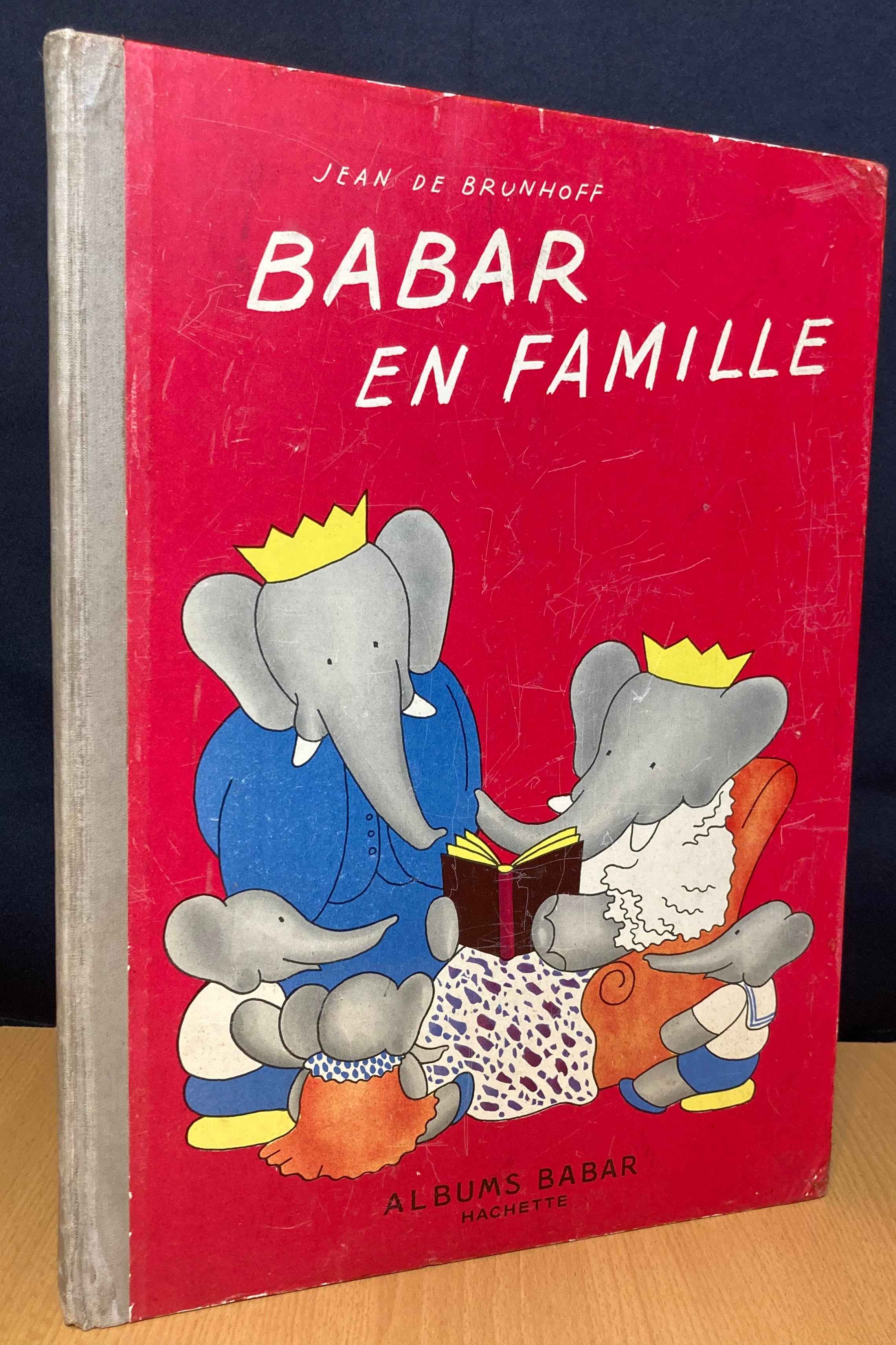 Babar en Famille Laurent de BRUNHOFF Né en 1925 Babar en famille