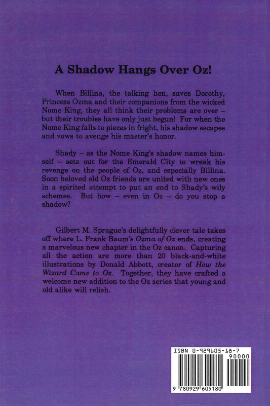 Nome King's Shadow in Oz