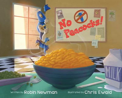 No Peacocks! : A Feathered Tale of Three Mischievous Foodies (Paperback)