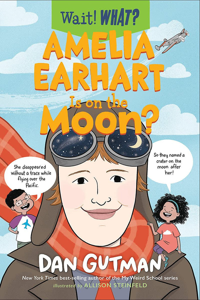 Cover for Amelia Earhart is on the Moon