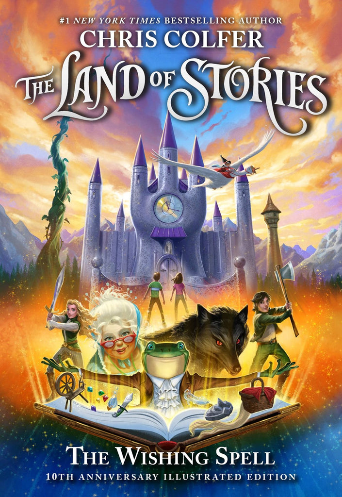 The Land of Stories: The Wishing Spell : 10th Anniversary Illustrated Edition (Special edition)