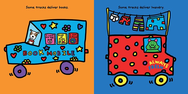The Cars and Trucks Book (Sale)