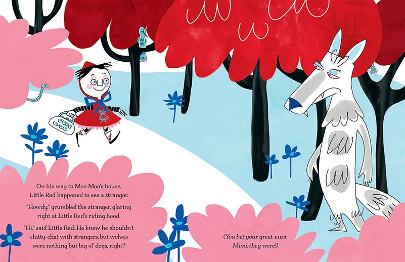 Big Red Riding Hood Book