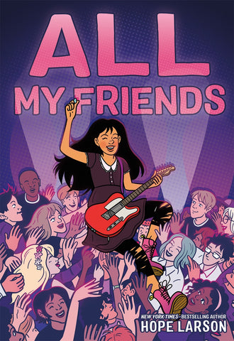 Cover for All My Friends, showing Bina rocking out