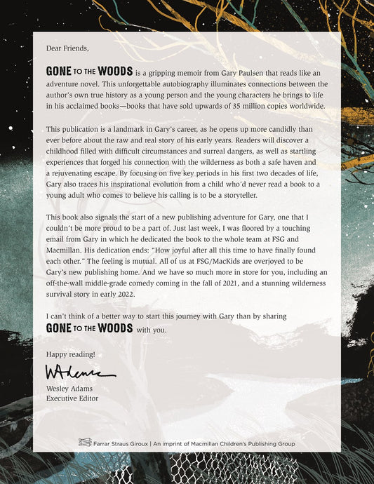 Gone to the Woods: Surviving a Lost Childhood