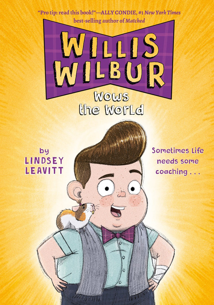 Cover for Willis Wilbur, with Wilbur and his hamster 