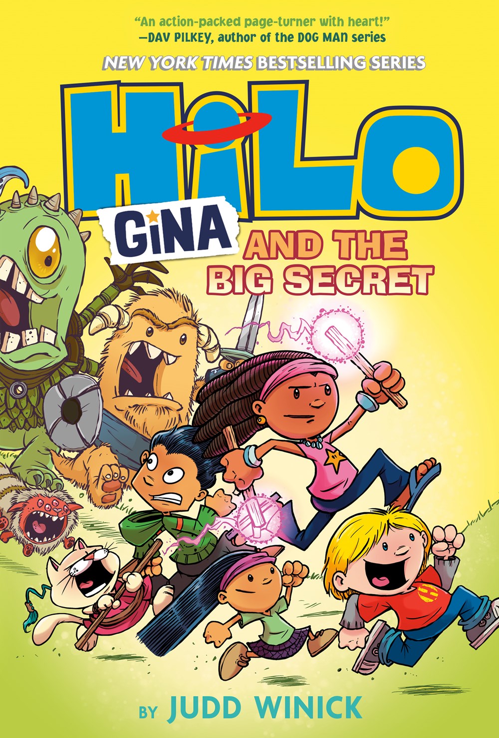 Hilo Book 8: Gina and the Big Secret – Books of Wonder