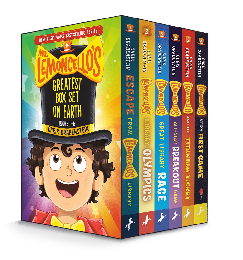 Mr. Lemoncello's Greatest Box Set on Earth: Books 1-6 – Books of