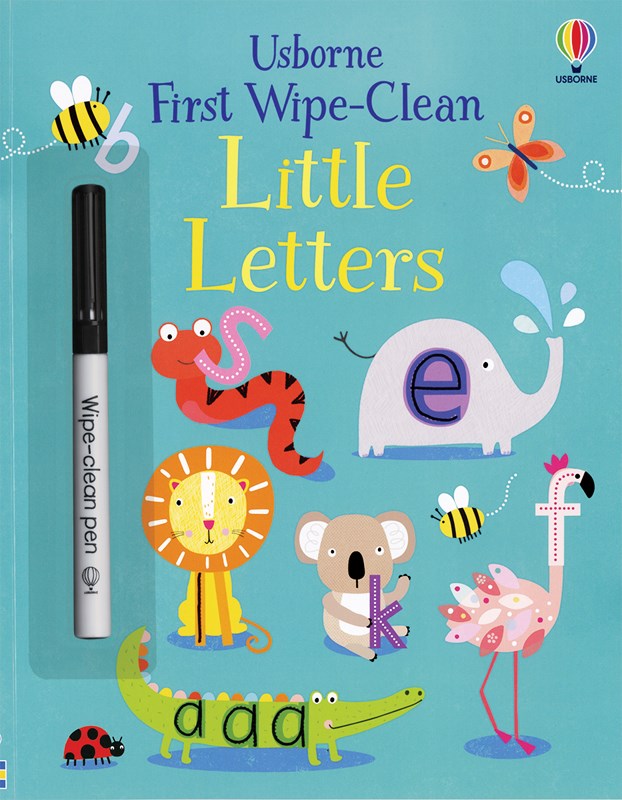 First Wipe-Clean Little Letters