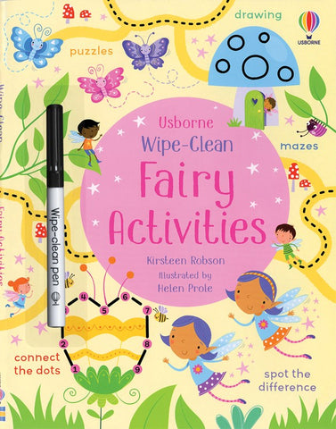 Wipe-Clean Fairy Activities