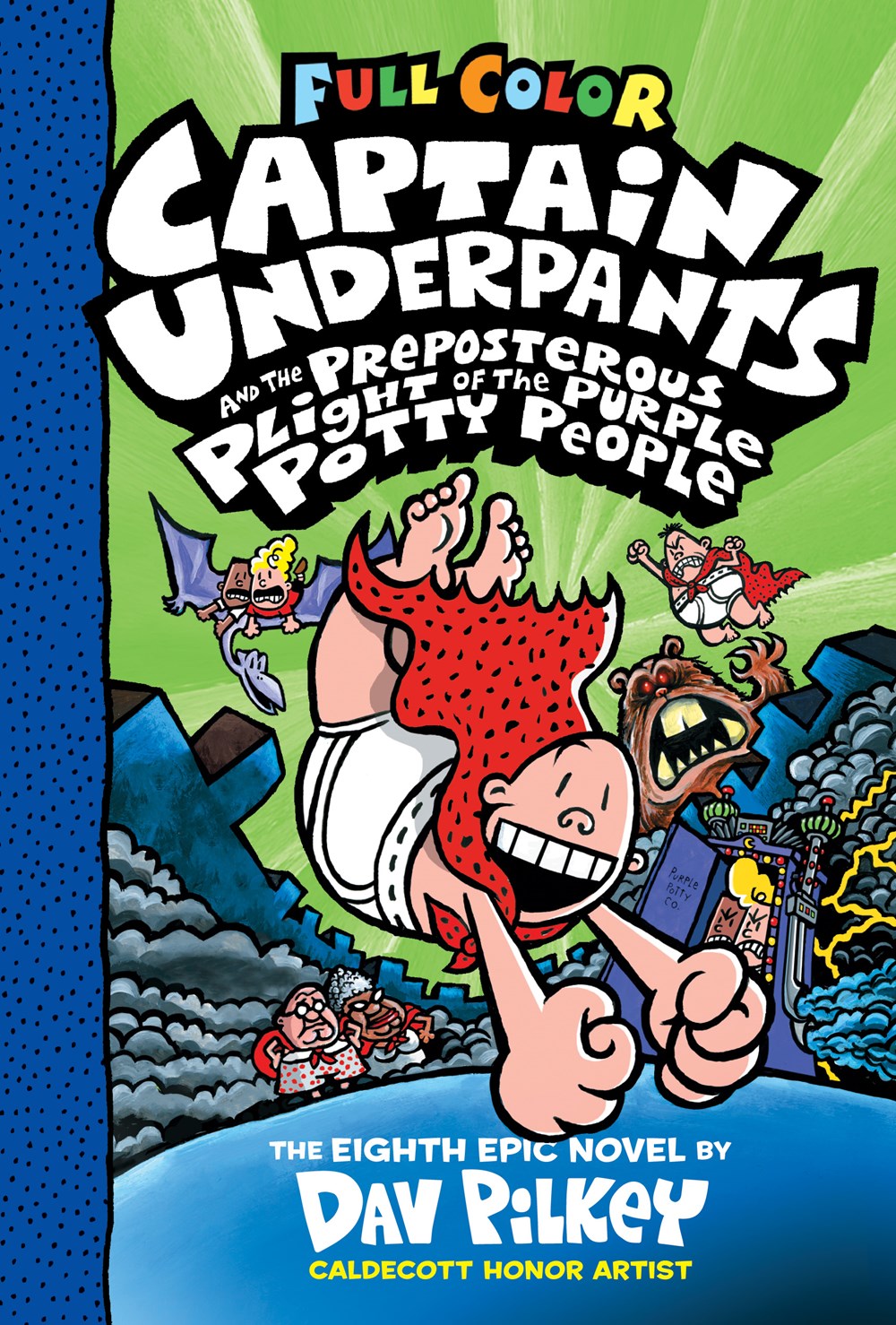 Captain Underpants Doll with 144 page Hardcover book
