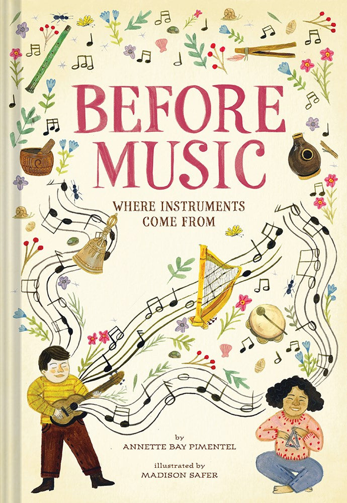 Cover of Before Music, showing joyful kids making music