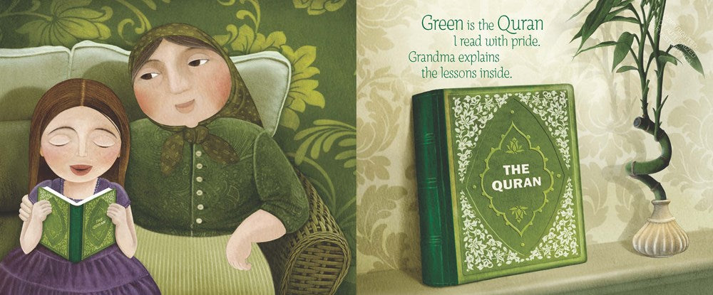 Green is the Quran I read with pride, Grandma explains the lessons inside