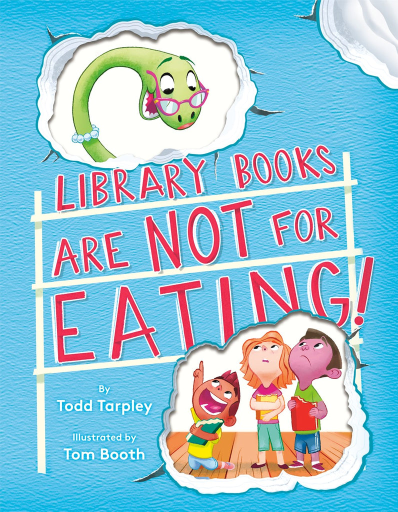 Library Books Are Not For Eating
