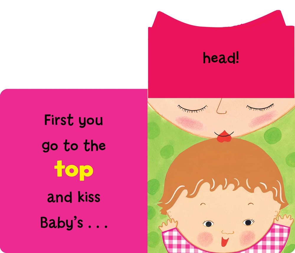 Kisses, Kisses, Head to Toe: A Lift-the-Flap and Mirror Book