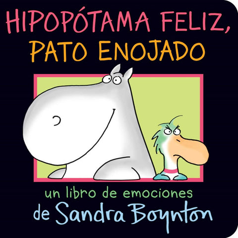 Hipopótama feliz, pato enojado (Happy Hippo, Angry Duck)