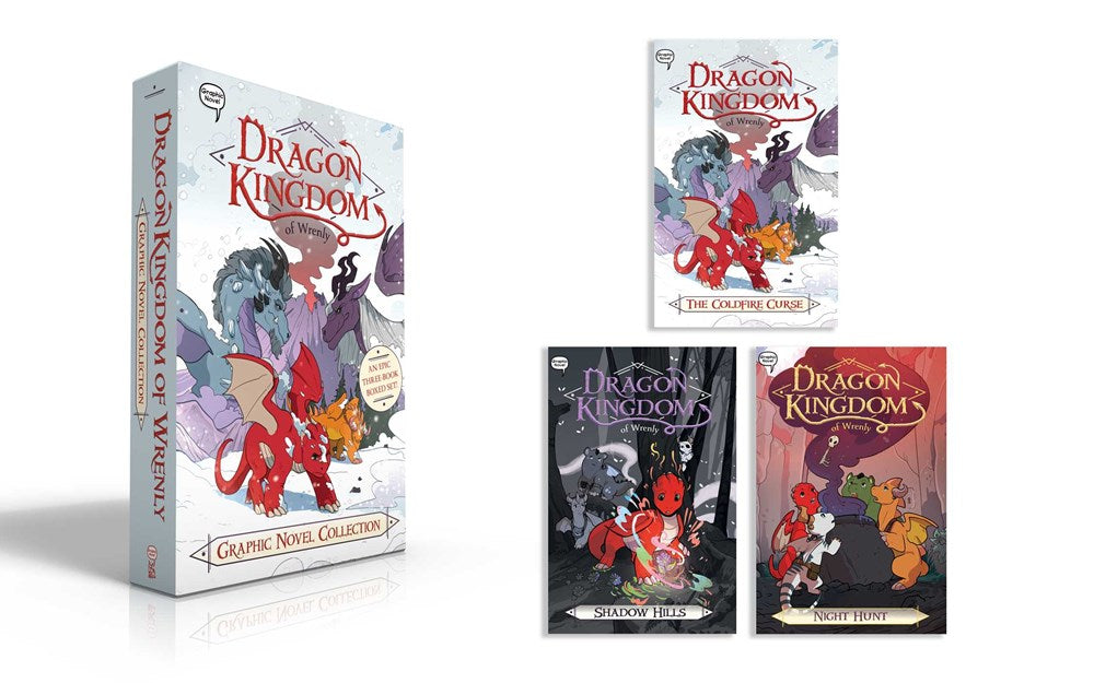 Dragon Kingdom of Wrenly Graphic Novel Collection : The Coldfire Curse; Shadow Hills; Night Hunt