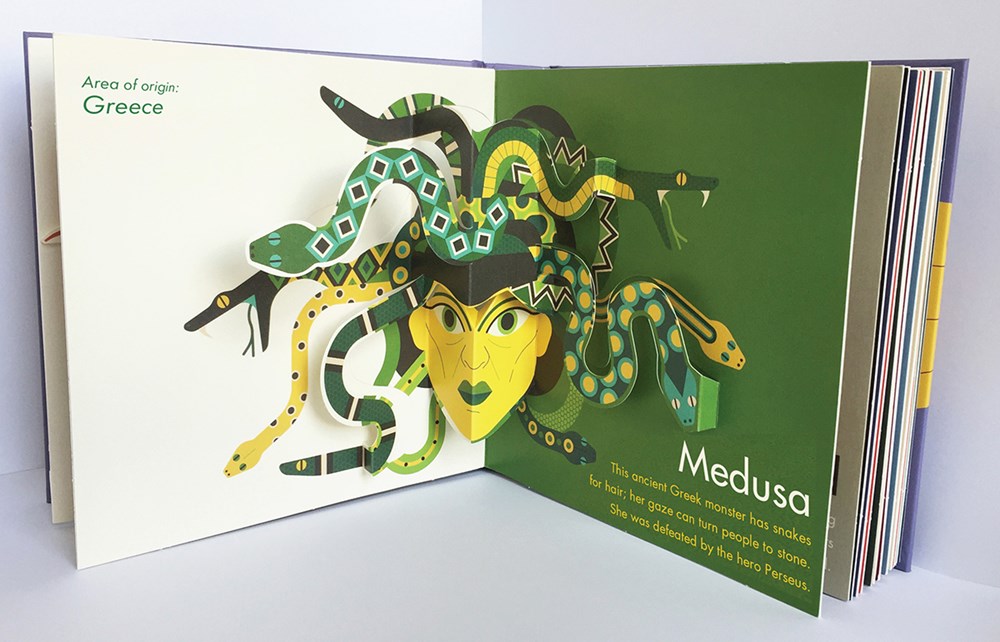 monsters and myths books My First Pop-Up Mythological Monsters : 15 Incredible Pops-Ups
