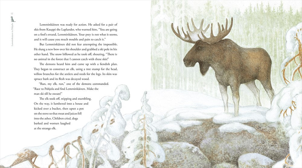 An Illustrated Kalevala : Myths and Legends from Finland