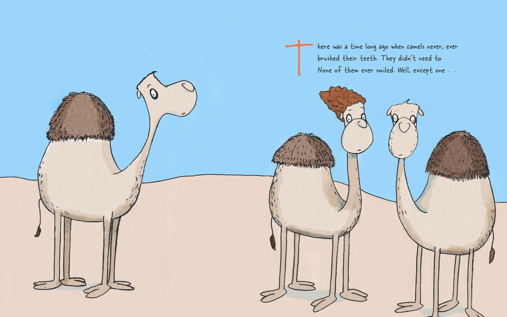 Camels in a world before toothbrushing
