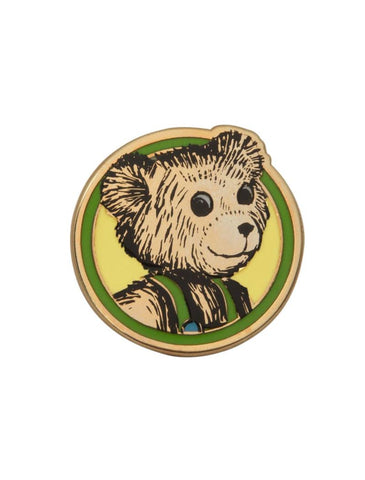 Corduroy Enamel Pin