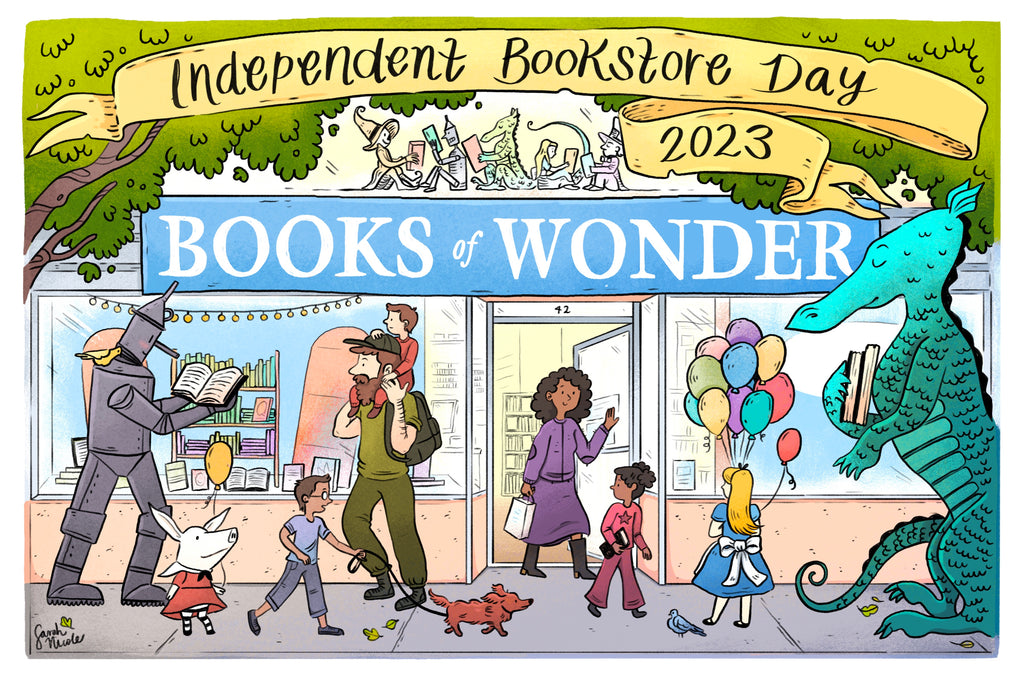 2023 Indie Bookstore Day, Signed Art Print! A Books of Wonder Exclusive!