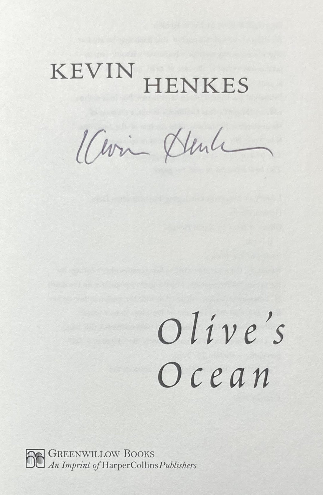 Olive's Ocean Books of Wonder