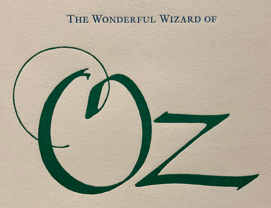 Prospectus for The Wonderful Wizard of Oz