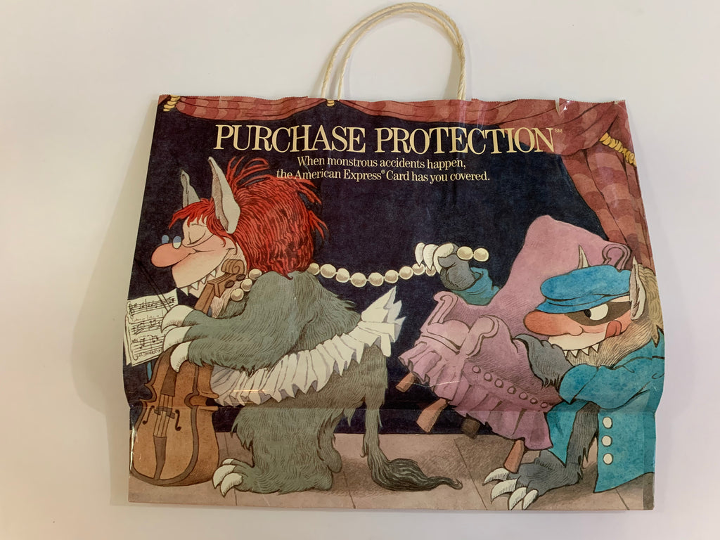Maurice Sendak American Express Holiday Shopping Bag