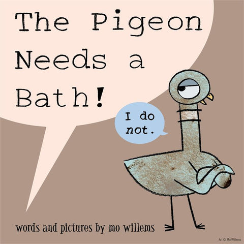 Pigeon Needs a Bath!