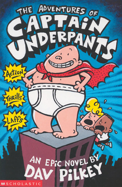 Adventures of Captain Underpants – Books of Wonder