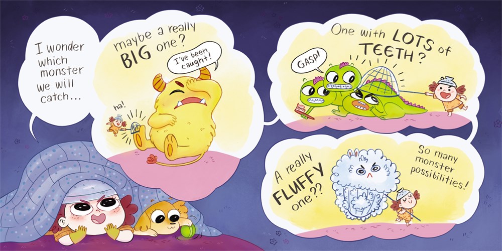 afraid of the monsters Emi Isn't Scared of Monsters – Books of Wonder