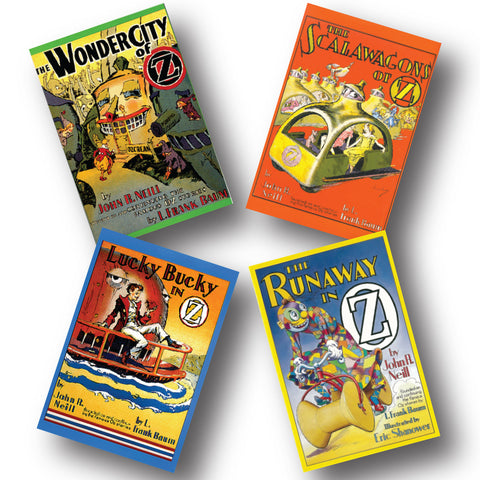 Wonder City, Scalawagons, Lucky Bucky, Runaway in Oz
