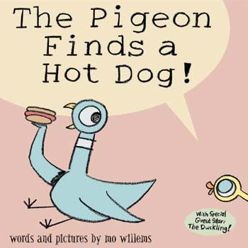 Pigeon Finds a Hot Dog!