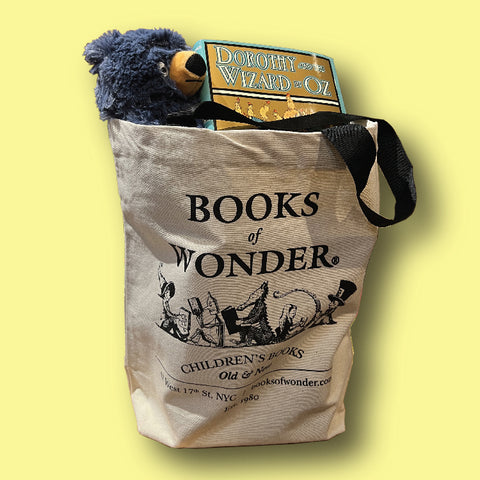 Books of Wonder Black Canvas Tote Bag*