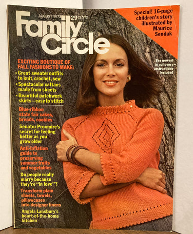 Family Circle Magazine August 1973